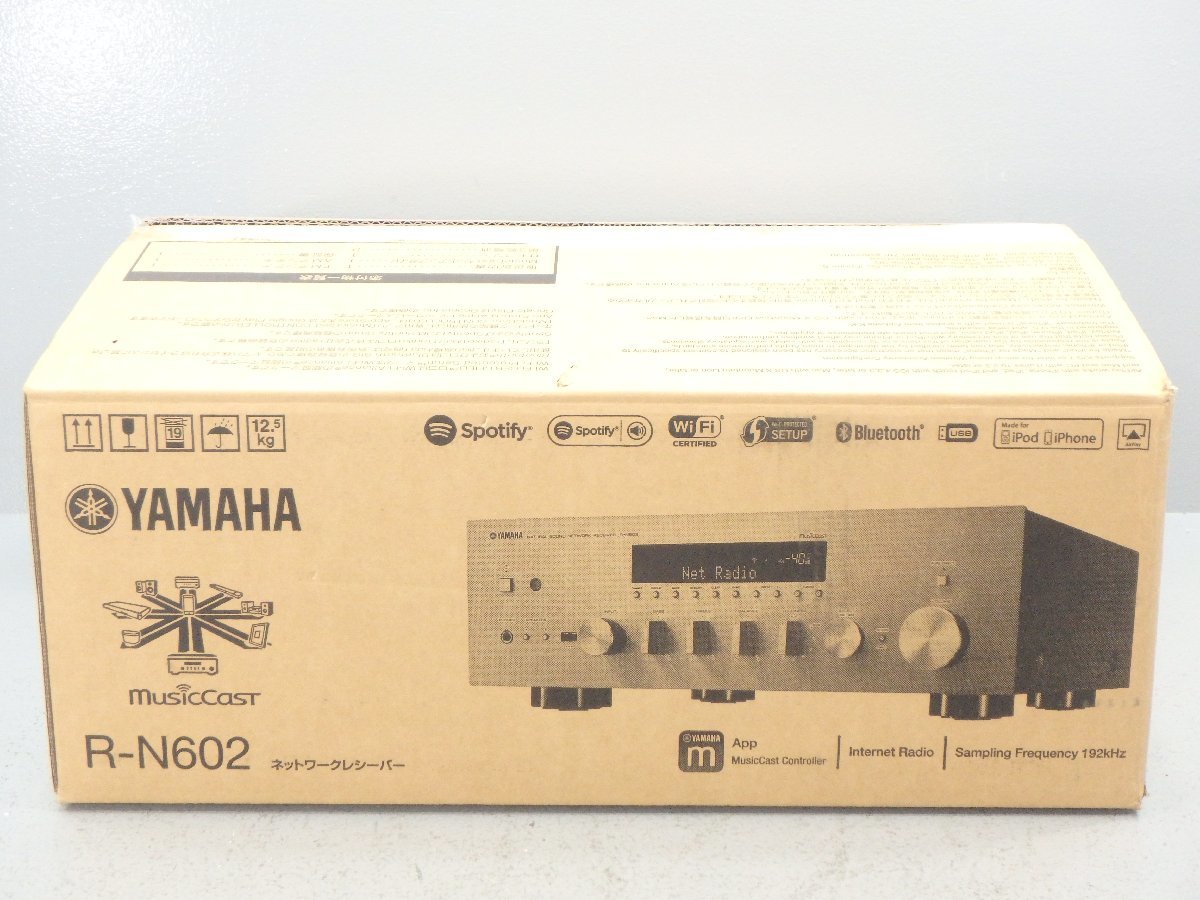 △YAMAHA ヤマハ R-N602 ネットワークレシーバー 説明書・リモコン付き