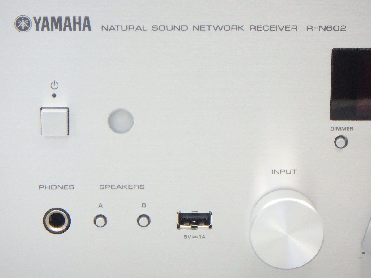 △YAMAHA ヤマハ R-N602 ネットワークレシーバー 説明書・リモコン付き