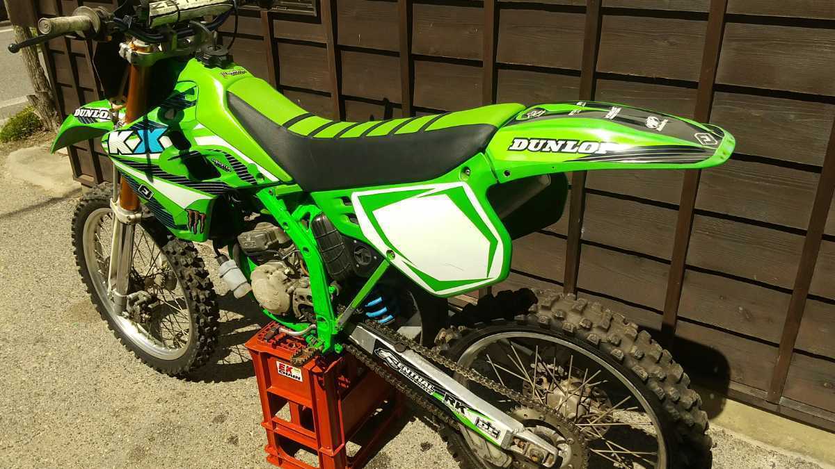 カワサキ Kawasaki KX Kx 125 モトクロス 2サイクル 部品取り エンジン 