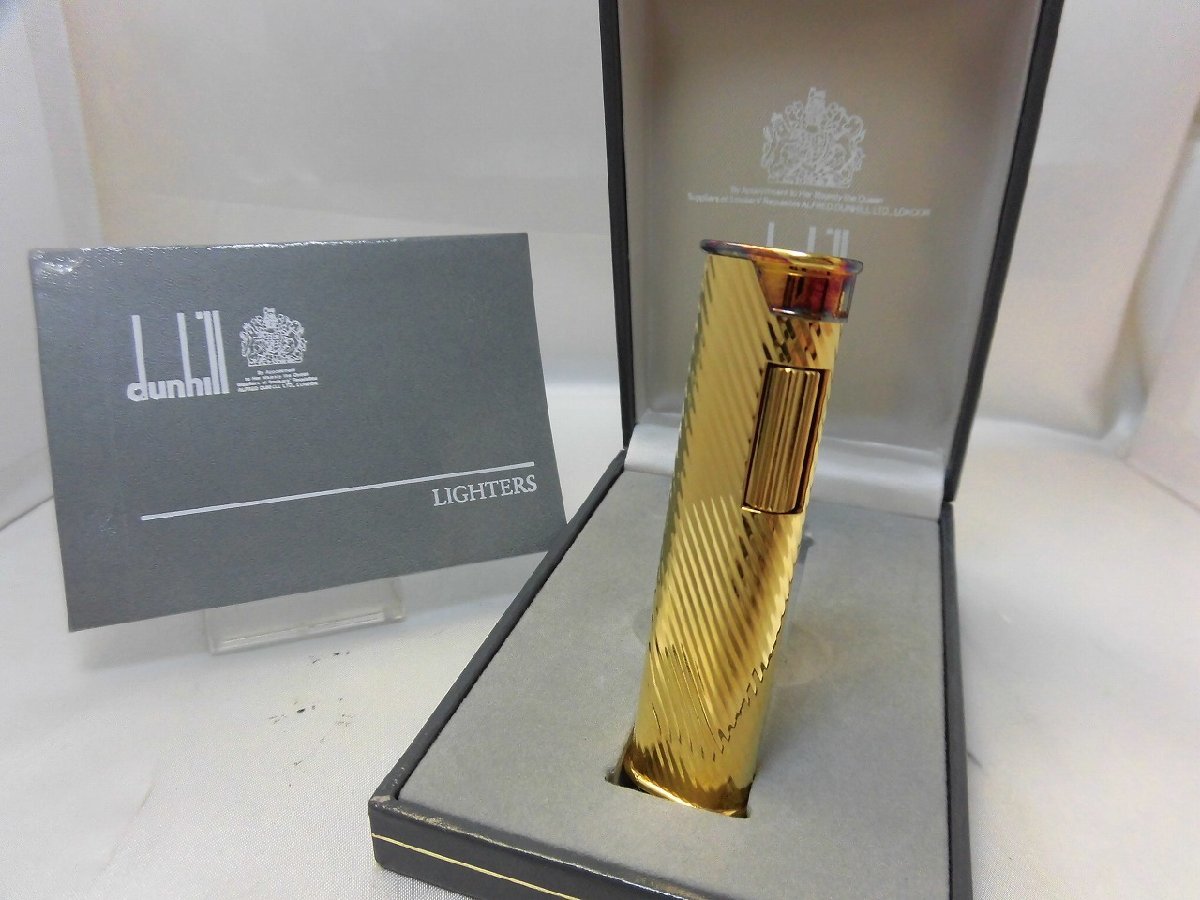 ダンヒル ガスライター dunhill ライター メンズ ゴールド ブランド 