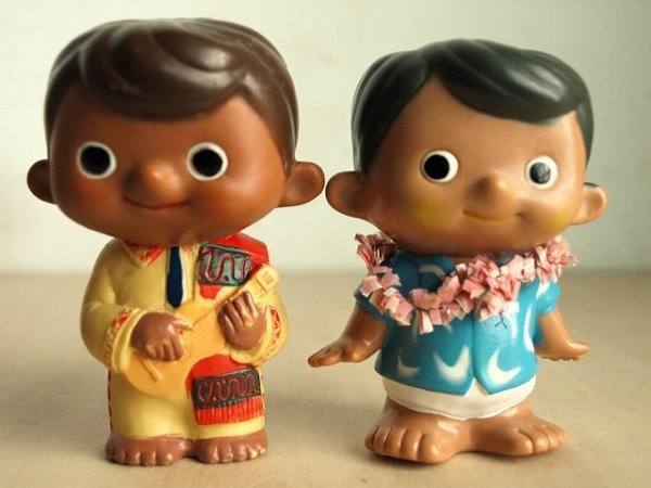 当時物 昭和レトロ 富士銀行 ボクチャン 貯金箱 11体セット 富士銀行