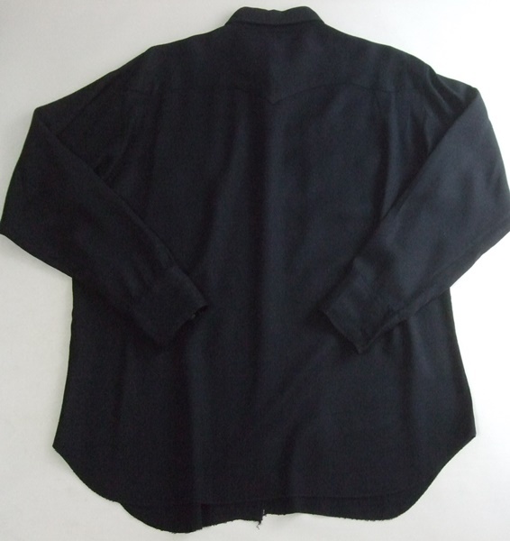 VINTAGE 50s 60s MILLER Western Wear レーヨン ウエスタンシャツ 品 L 