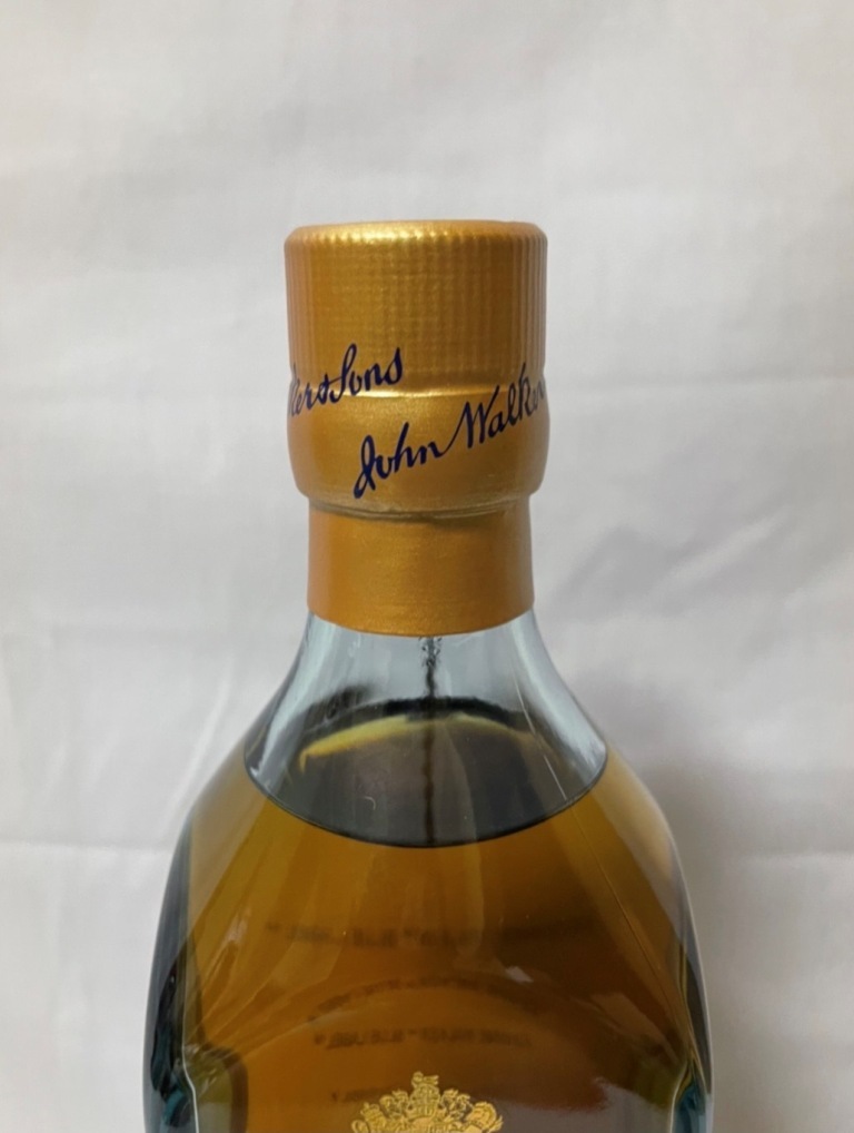 未開栓】ジョニーウォーカーブルーラベル 箱付き 750ml 40％ 未開栓