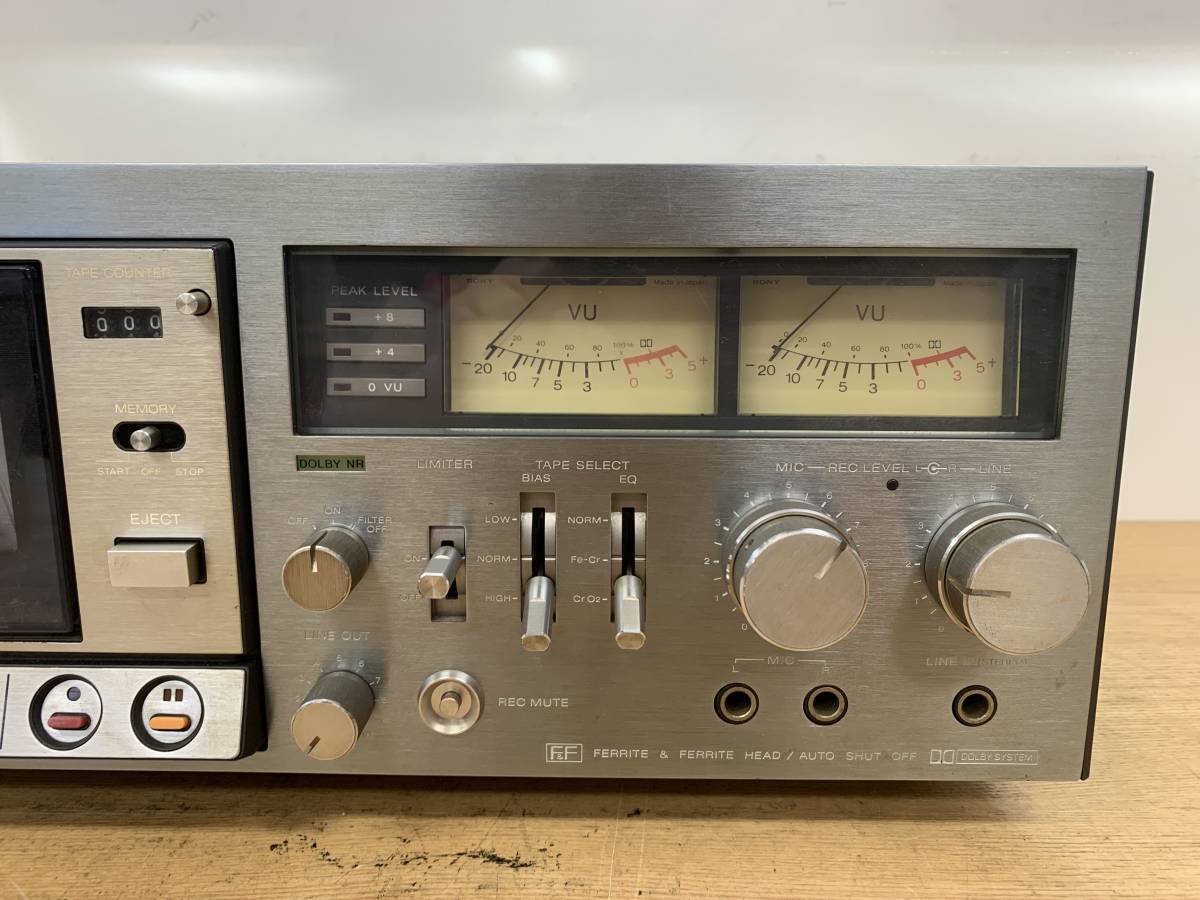 ミ 20267①☆SONY/ソニー【TC-K7B II】カセットデッキ※現状品 SONY