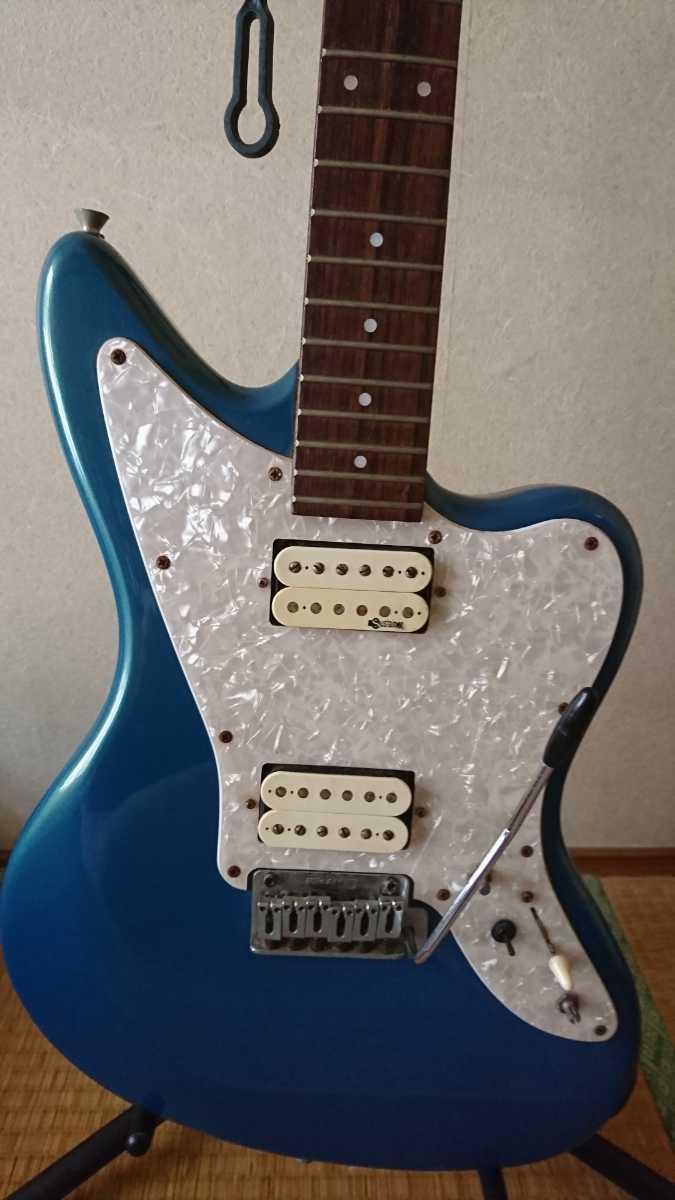 FERNANDES フェルナンデス JG-65S メタリックブルー サスティナー搭載