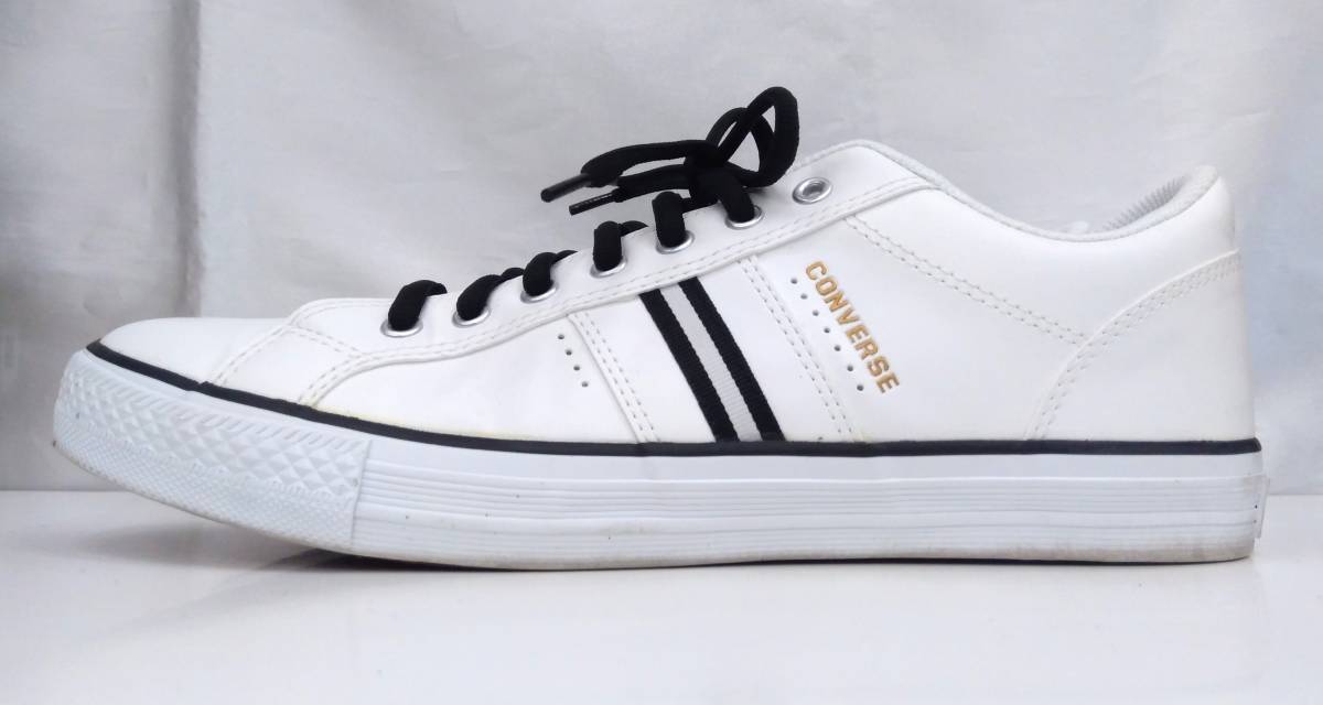 CONVERSE コンバース スニーカー 29cm メンズ 白×黒 ホワイト 