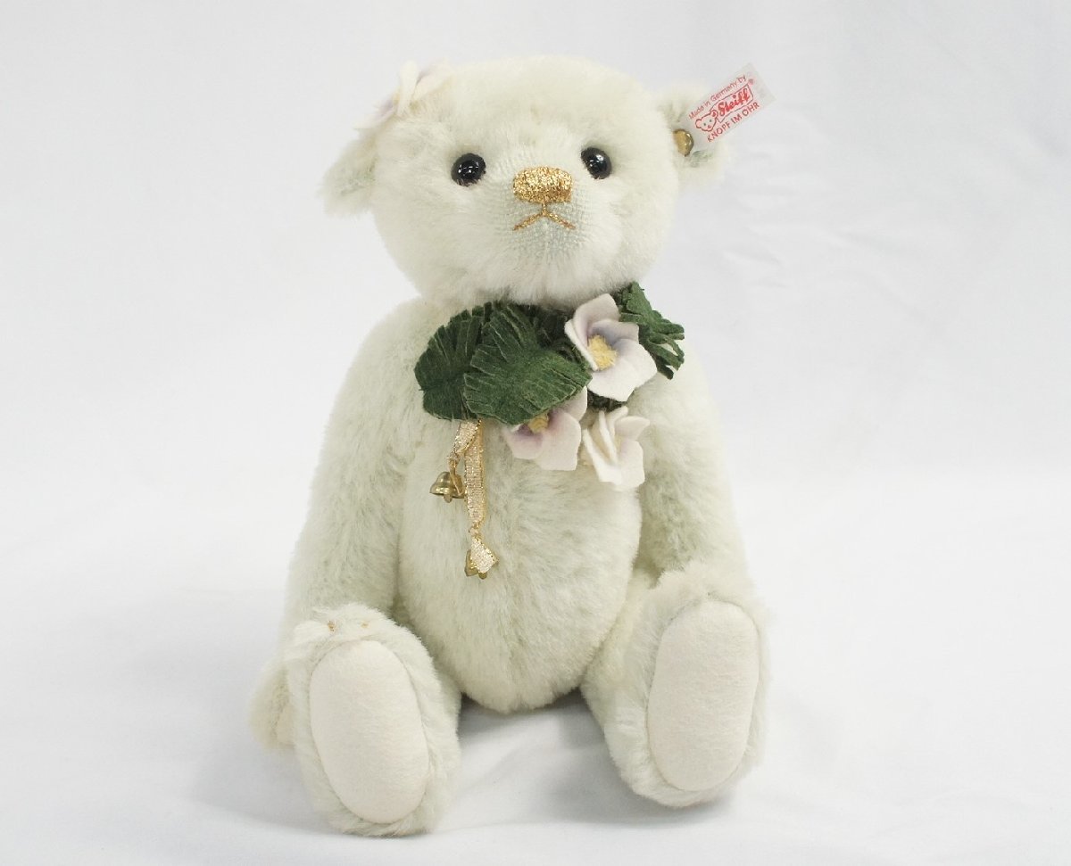【美品】steiff®︎ テディベア　クリスマスver 2010 13☆【中古】STEIFF シュタイフ テディベア Teddy Bear 36736