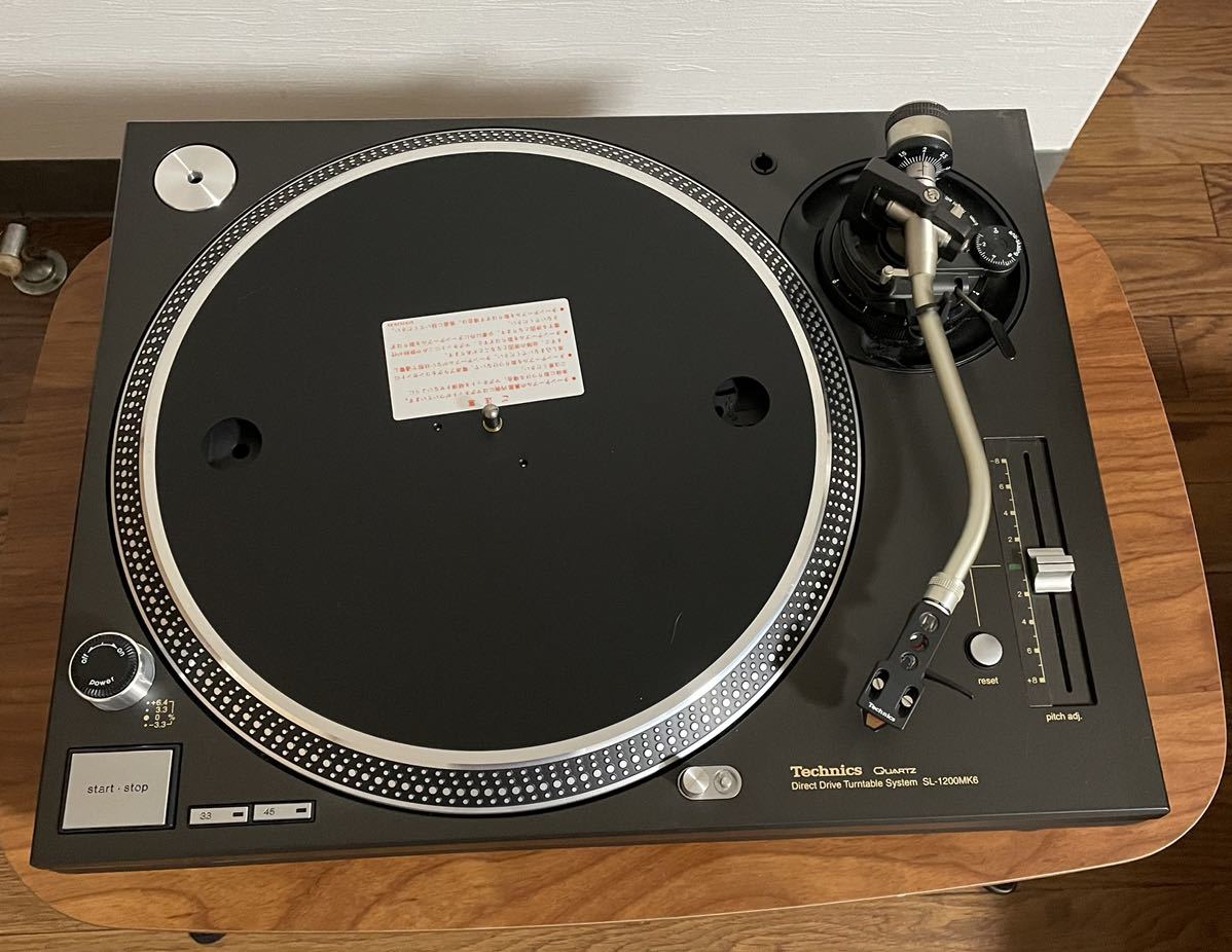 中古 Technics SL-1200 MK6 ターンテーブル タンテ O1683381