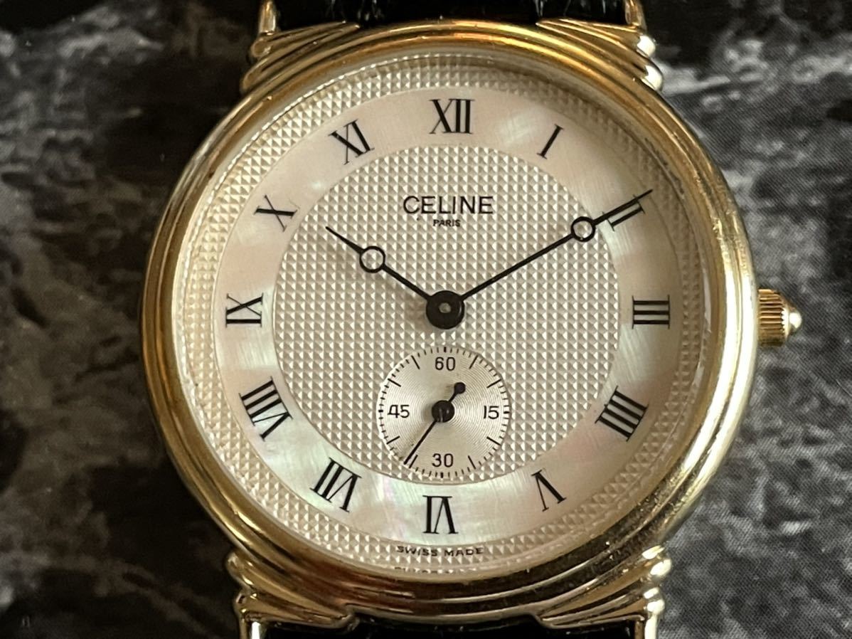 CELINE 美品 腕時計 ウォッチ 美品・電池交換済CELINE セリーヌ
