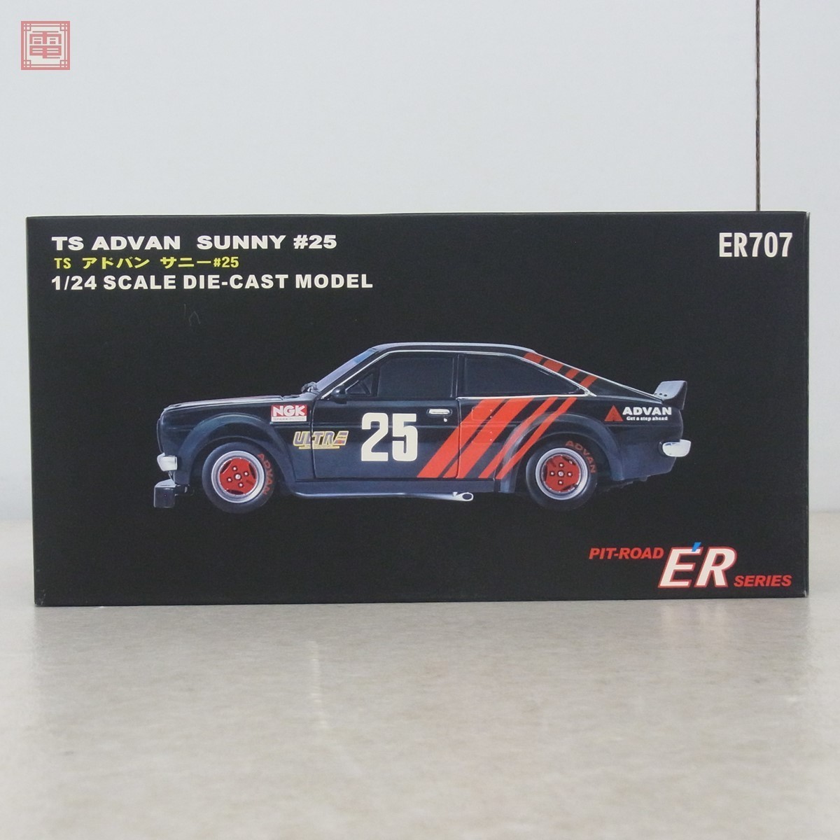 SALE，定番人気 ピットロード 1/24 TS アドバン サニー #25 ERシリーズ