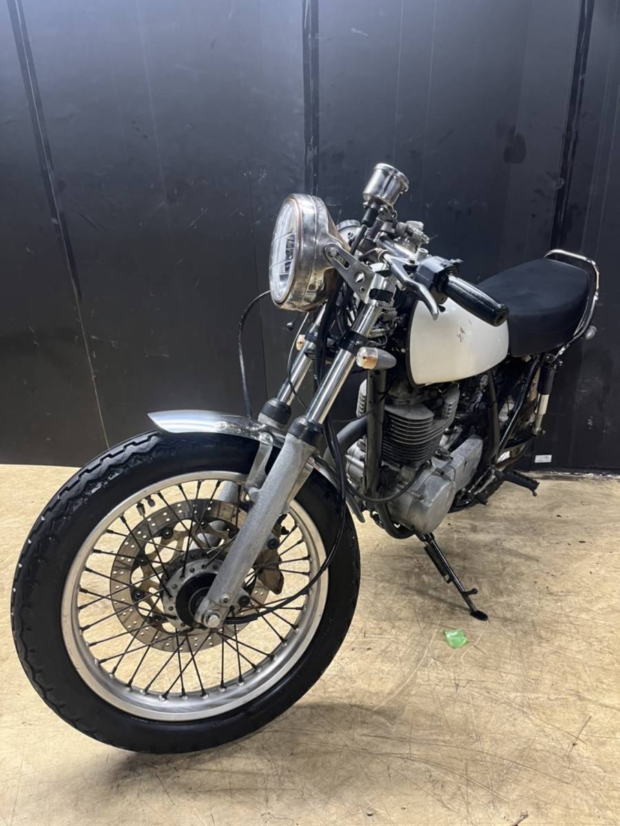 ヤマハ SR400 1JR 22606㎞ エンジン実働 カスタム 400㏄ 書類あり 大阪