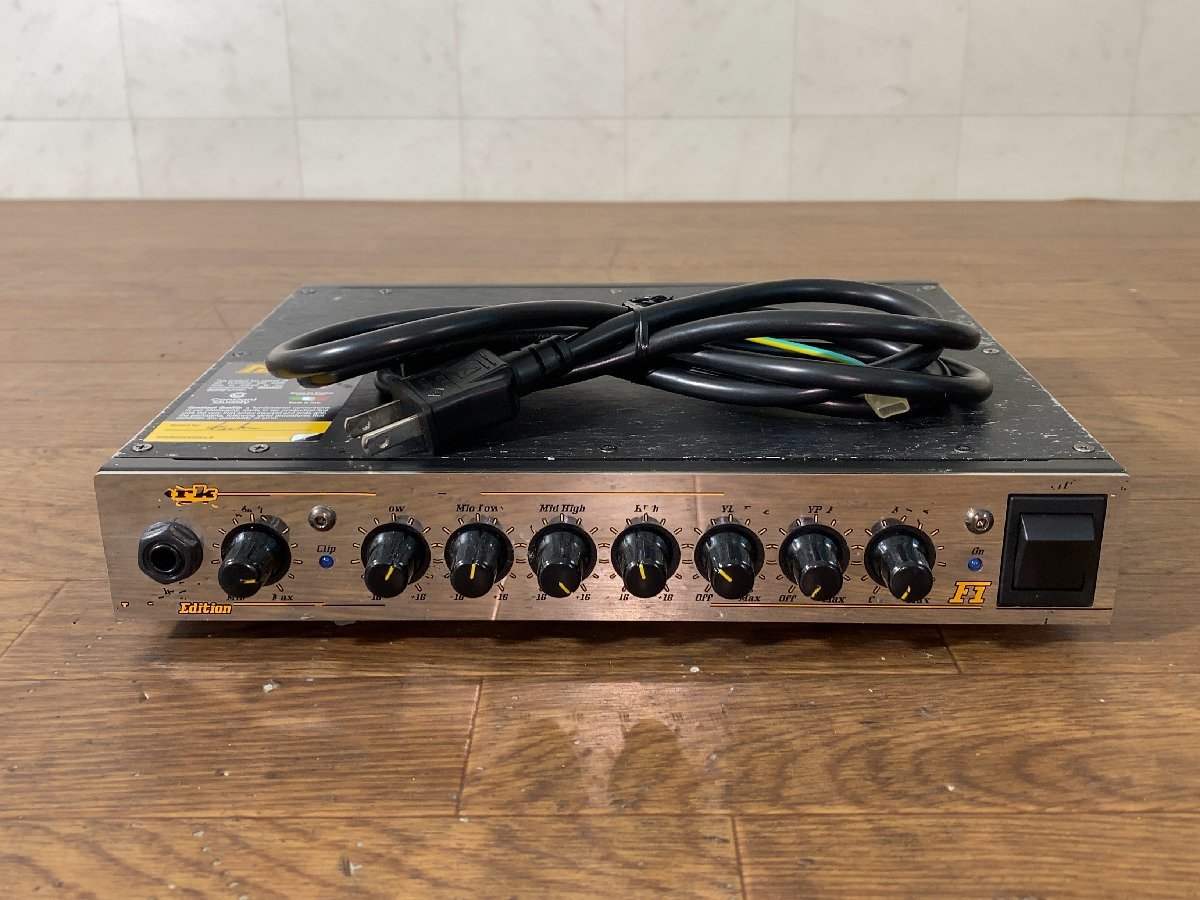Markbass F1 ベース用アンプ　ヘッドアンプ Markbass F1 Limited Edition ベースアンプ ヘッド 限定100台 シルバー