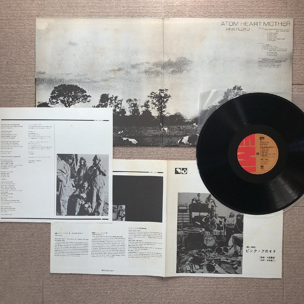 PINK FLOYD 神秘 Pink Floyd 国内初盤旧規格帯付きCD CP32-5272 ピンク・