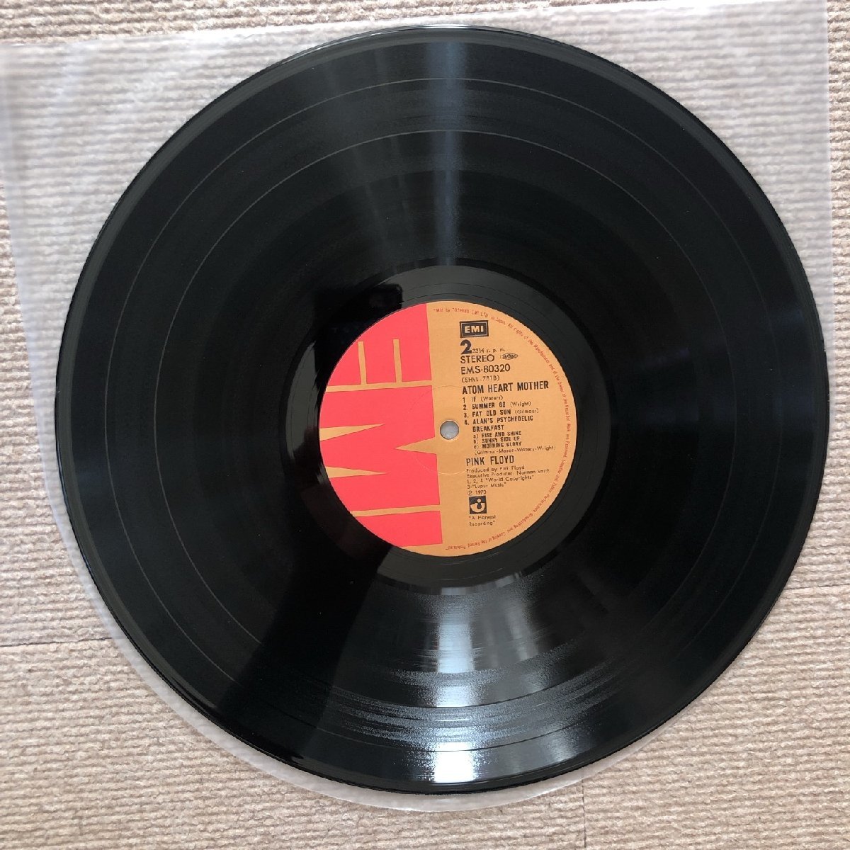 PINK FLOYD 神秘 Pink Floyd 国内初盤旧規格帯付きCD CP32-5272 ピンク・