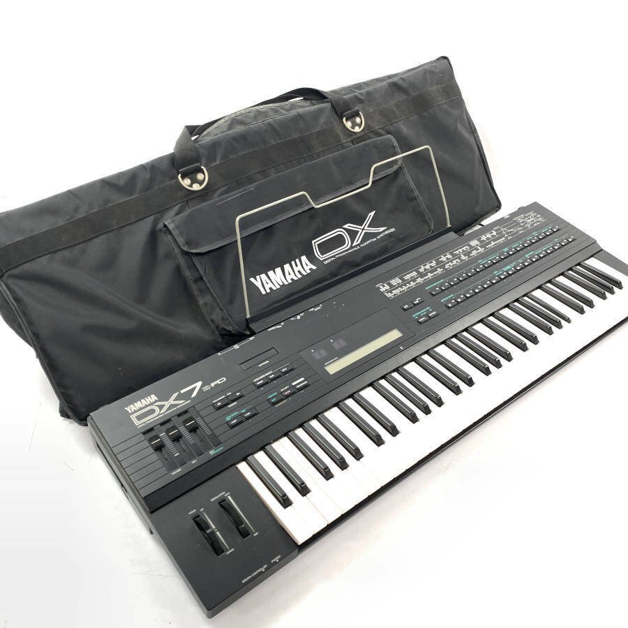 YAMAHA DX7Ⅱ-FD ヤマハ シンセサイザー ソフトケース/譜面立て付き