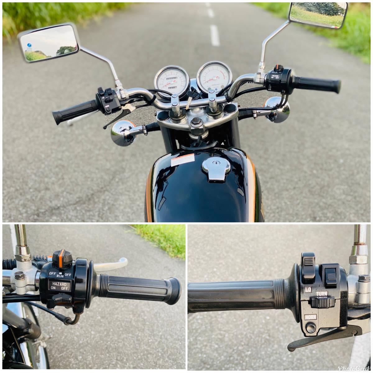 SR400 | 1JR ヤマハ - Yahoo!オークション ＳＲ400平成１０年納入の奇跡の新車、熊本市バイクの光より YAMAHA 2型 AOSHIMA '98 ヤマハ1JR SR400の変遷 1&frasl;12 SCALE the