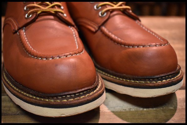 8D 箱付 良品 12年】レッドウィング 8103 オックスフォード 赤茶  