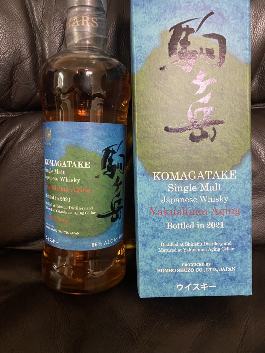 本坊酒造 ウイスキー シングルモルト 駒ヶ岳 屋久島エージング Bottled