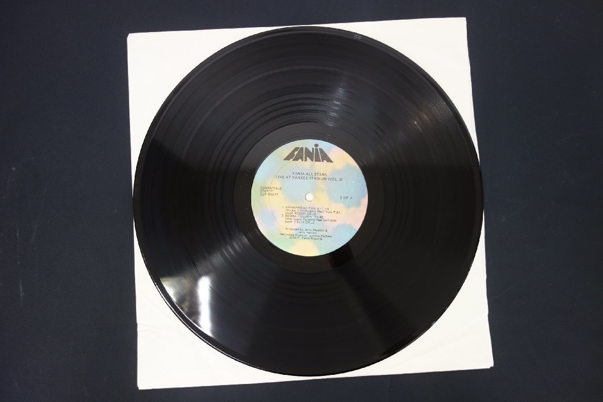レコード LP 当時物 FANIA ALL STARS LIVE AT YANKEE STADIUM 30 B336(その他)｜売買された ...