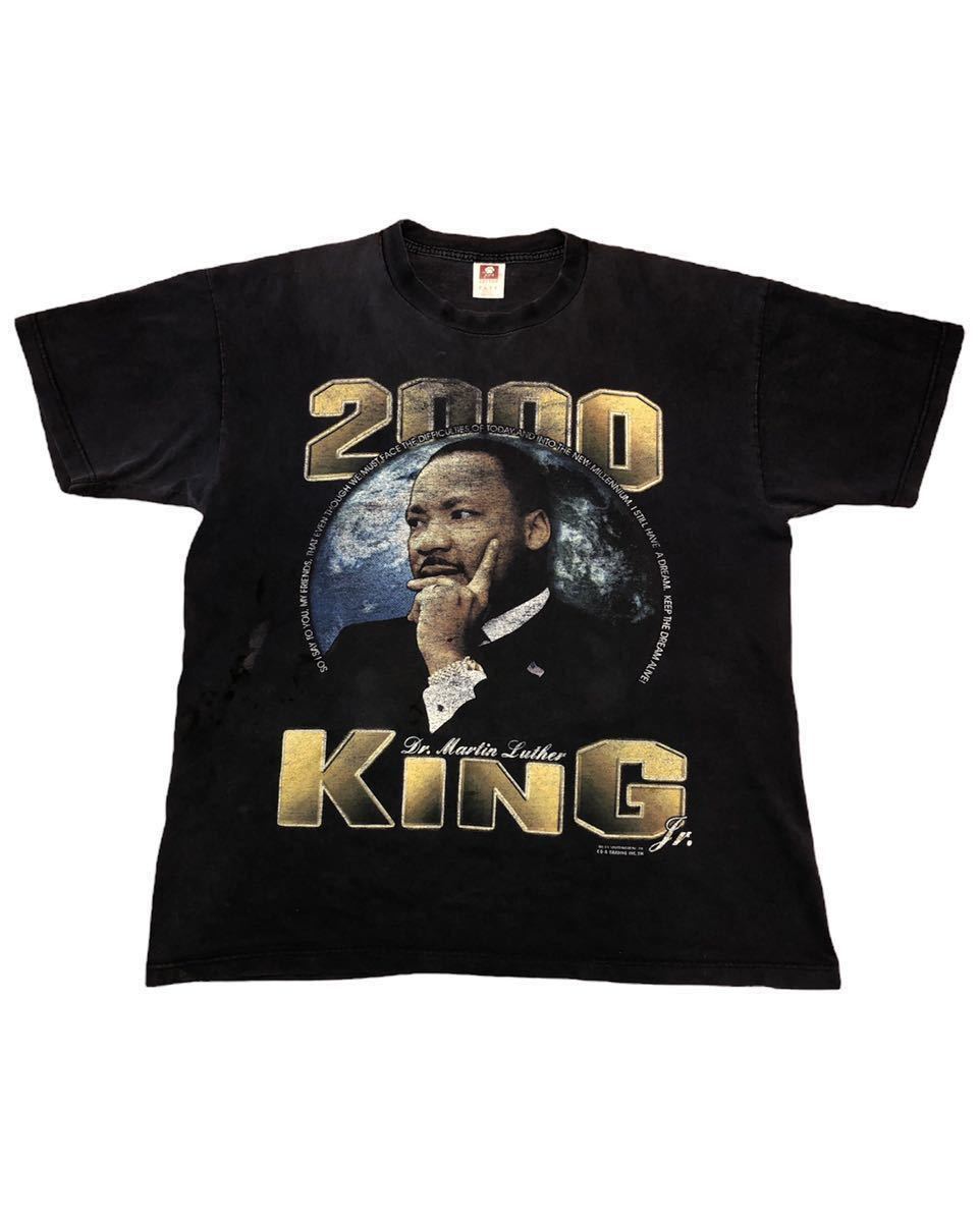 高品質，品質保証 ビンテージ 90s Martin Luther King Jr キング牧師 Tシャツ ヴィンテージ XL HIPHOP RAPTEE RAP TEE(Tシャツ)｜売買されたオークション情報、yahooの商品情報をアーカイブ公開 - オークファン Tシャツ