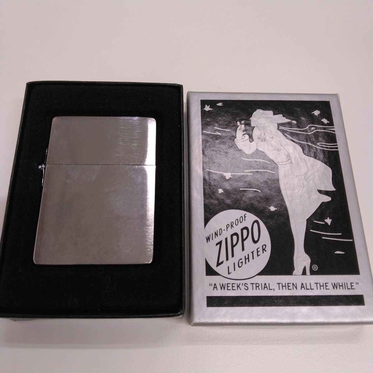 [748]ZIPPO ジッポー オイルライター 1935刻印あり　WINDPROOF 未使用品