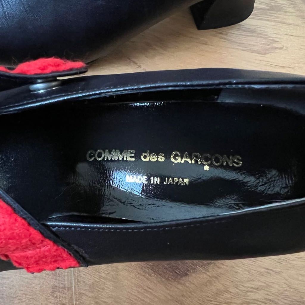 80s 90s COMME des GARCONS 初期 シューズ レザー 23 コムデギャルソン 