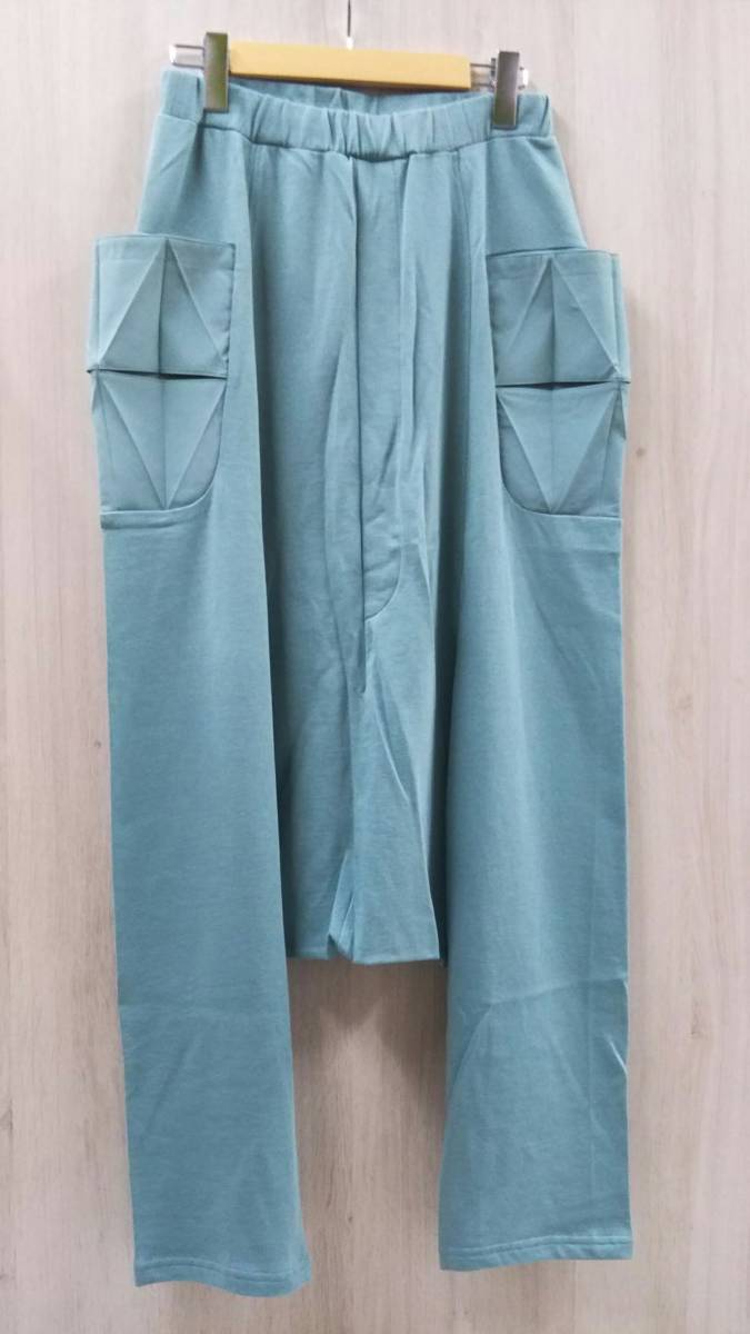 オールドマンズテーラー R&D.M.Co- *リネンタック「R」刺繍サルエル