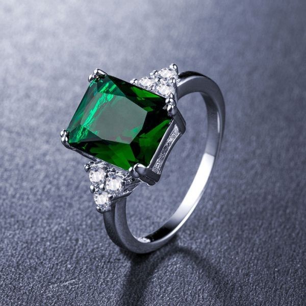 ▽極上逸品▽※厳選※エメラルドダイヤモンド・指輪リング#3ct#【刻印有 