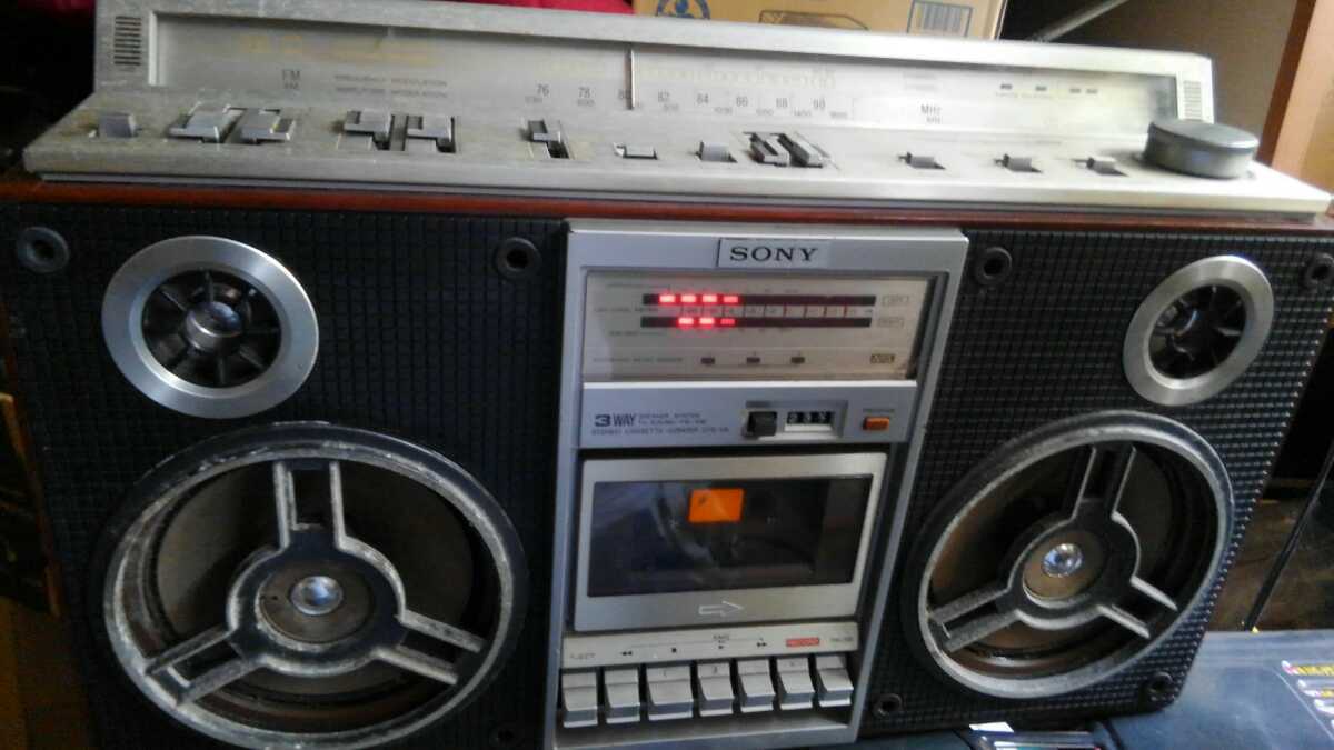 SONY ラジカセCFS-V8 ジャンク CFS-V8 SONY ソニー カセット ステレオ 
