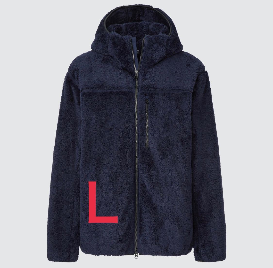 UNIQLO◆防風アウターファーリーフリースフルジップパーカ◆新品◆タグ付き◆即決.