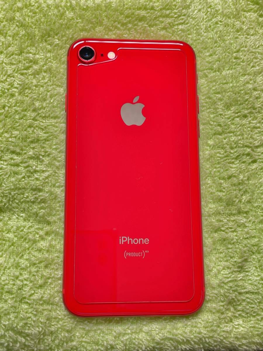 ☆iPhone 8 64GB SIMフリー MRRY2J/A プロダクトレッド USED品