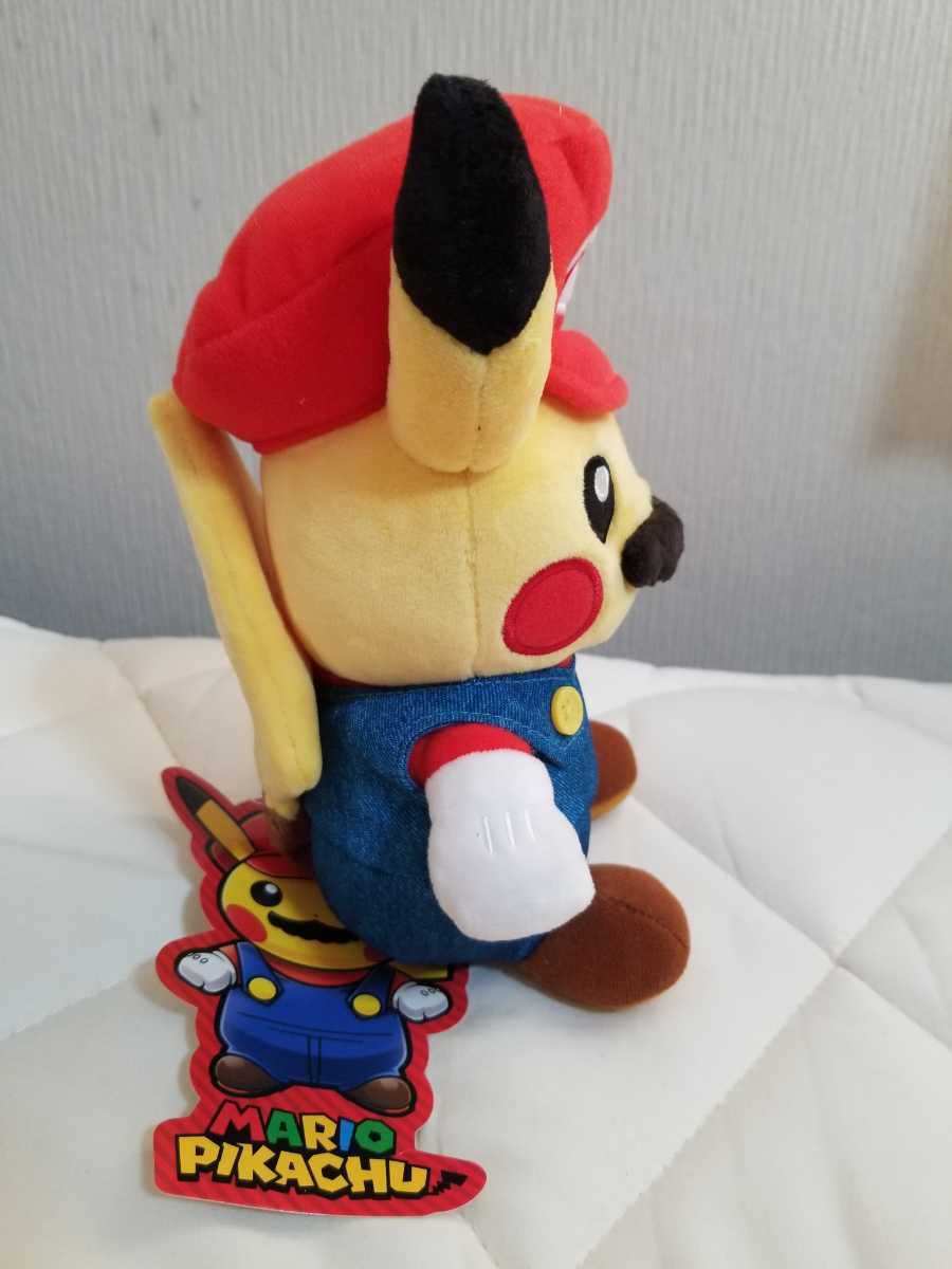 希少】マリオピカチュウ ぬいぐるみ ポケモンセンター限定商品 再販