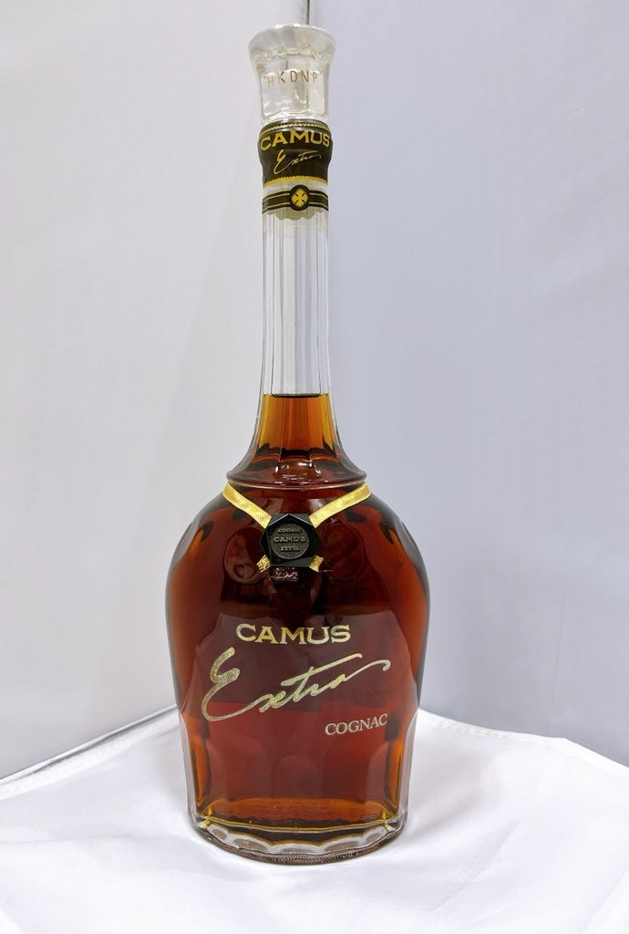 未開栓 古酒 CAMUS カミュ EXTRA エクストラ ロングネック COGNAC