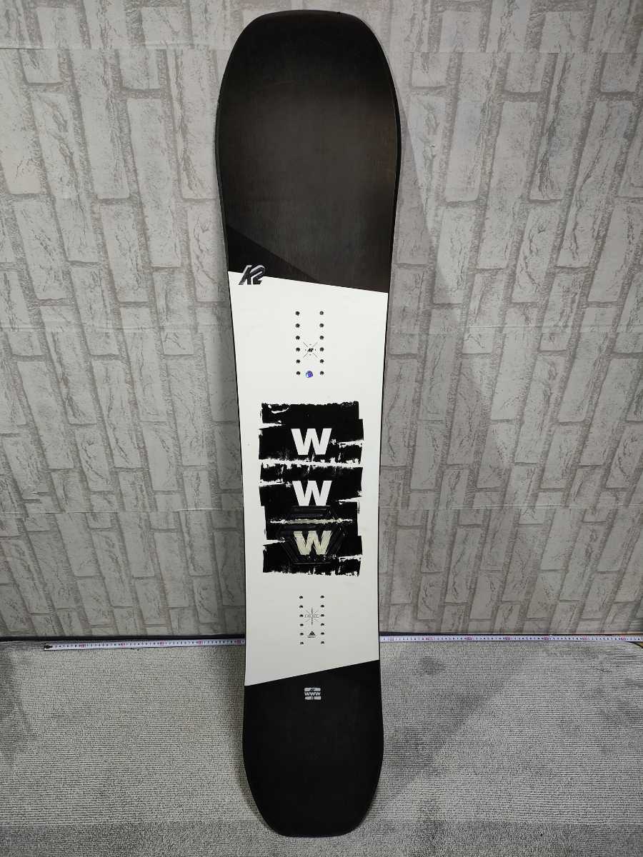 19-20モデル□k2 www 148センチ スノーボード3点セット K2 WWW 148