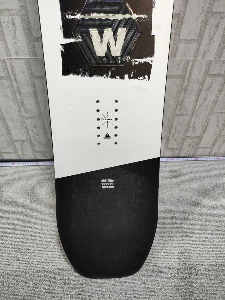 19-20モデル□k2 www 148センチ スノーボード3点セット K2 WWW 148