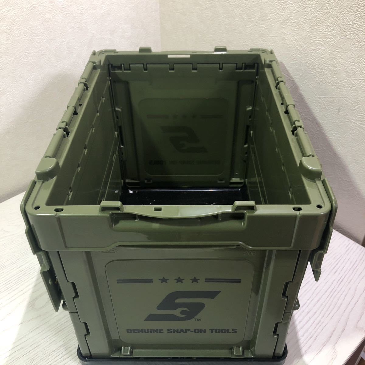 新品 レア スナップオン 折りたたみコンテナ ボックス ミニオリコン 