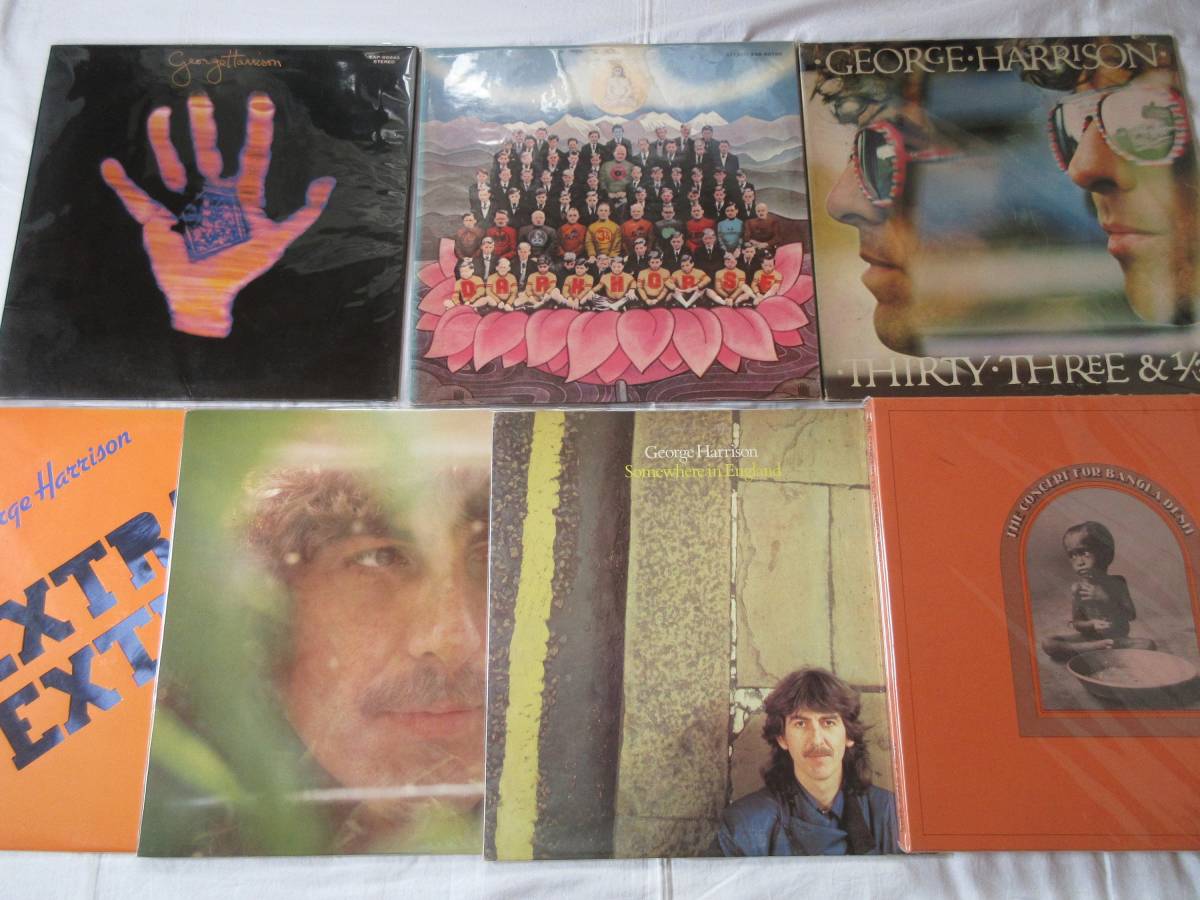 人気セール 2209/LP/George Harrison/ジョージ ハリスンＬＰ７タイトル９枚セット(George Harrison)｜売買されたオークション情報、yahooの商品情報をアーカイブ公開 - オークファン G