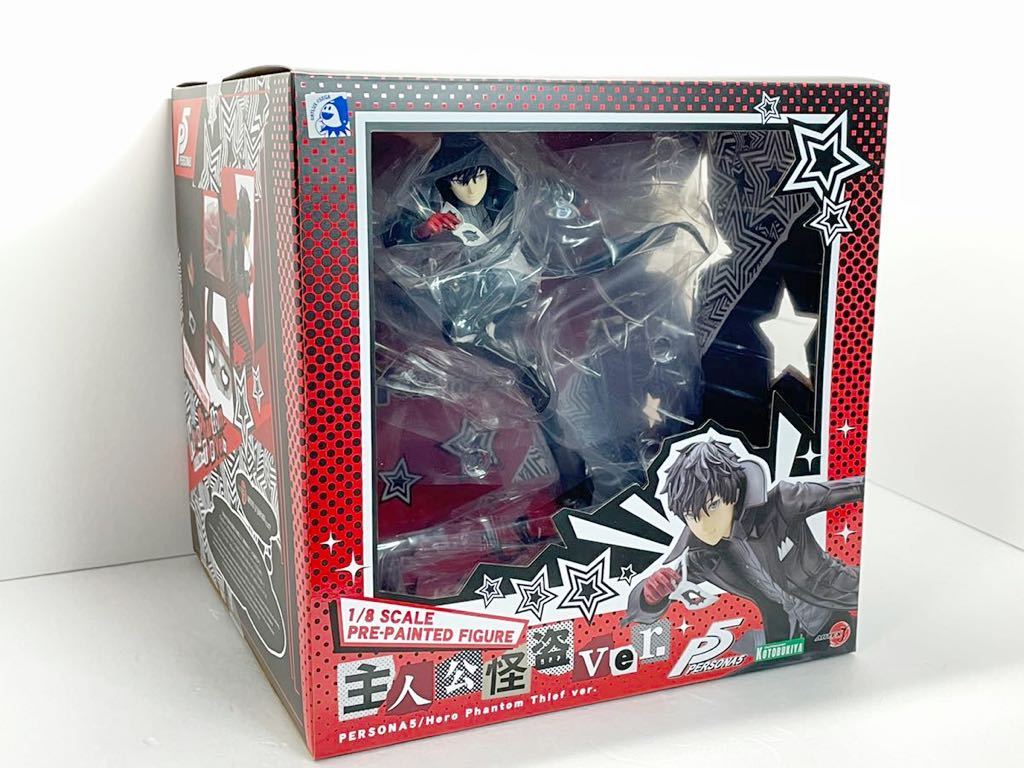新品 未開封】 コトブキヤ 1/8スケール ARTFX J ペルソナ5 主人公 怪盗 