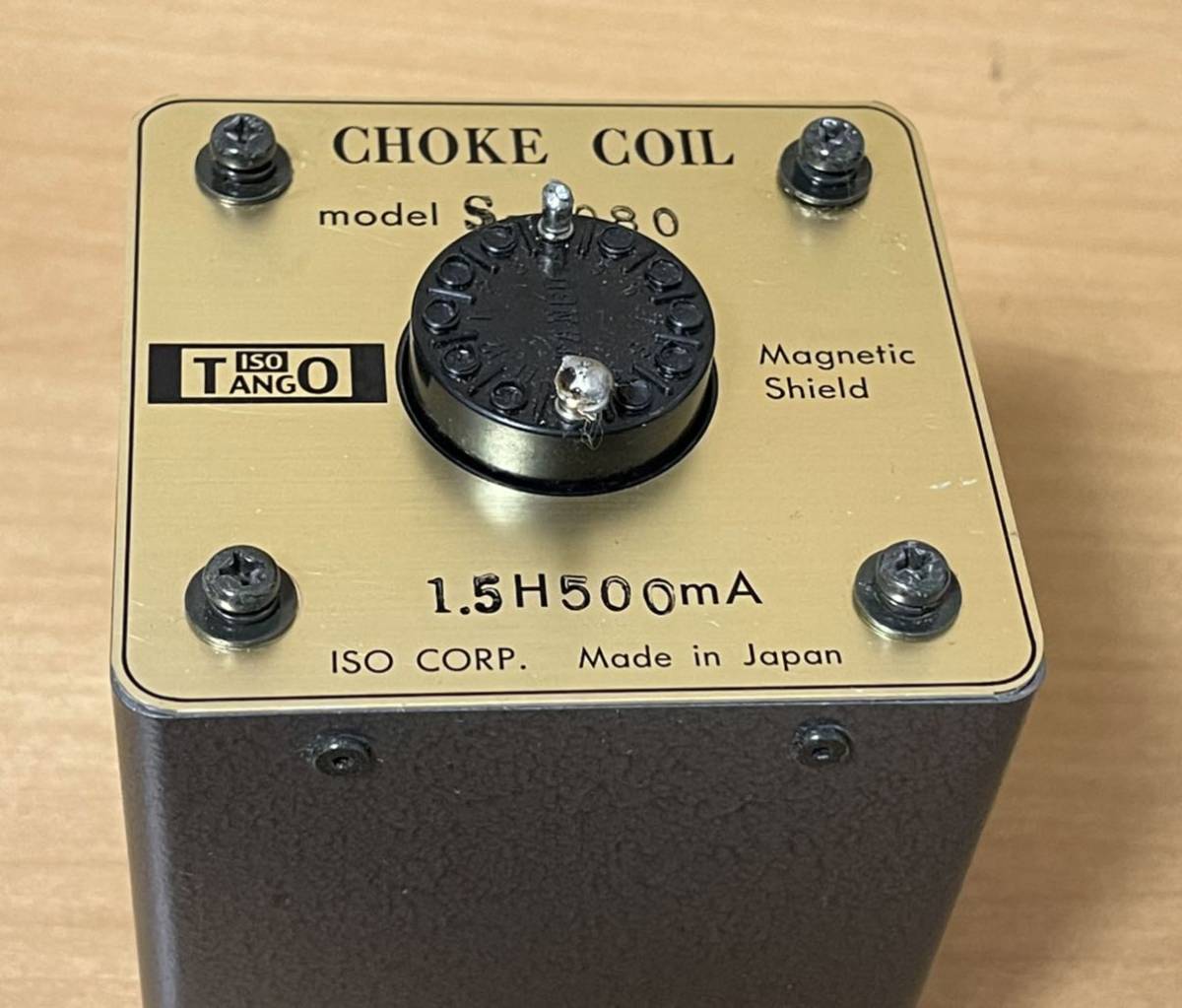TANGO タンゴ S-2080 1.5H500mA チョックコイル1個 中古現状品 TANGO タンゴ ジャガードクッション タレントグッズ ジャガード