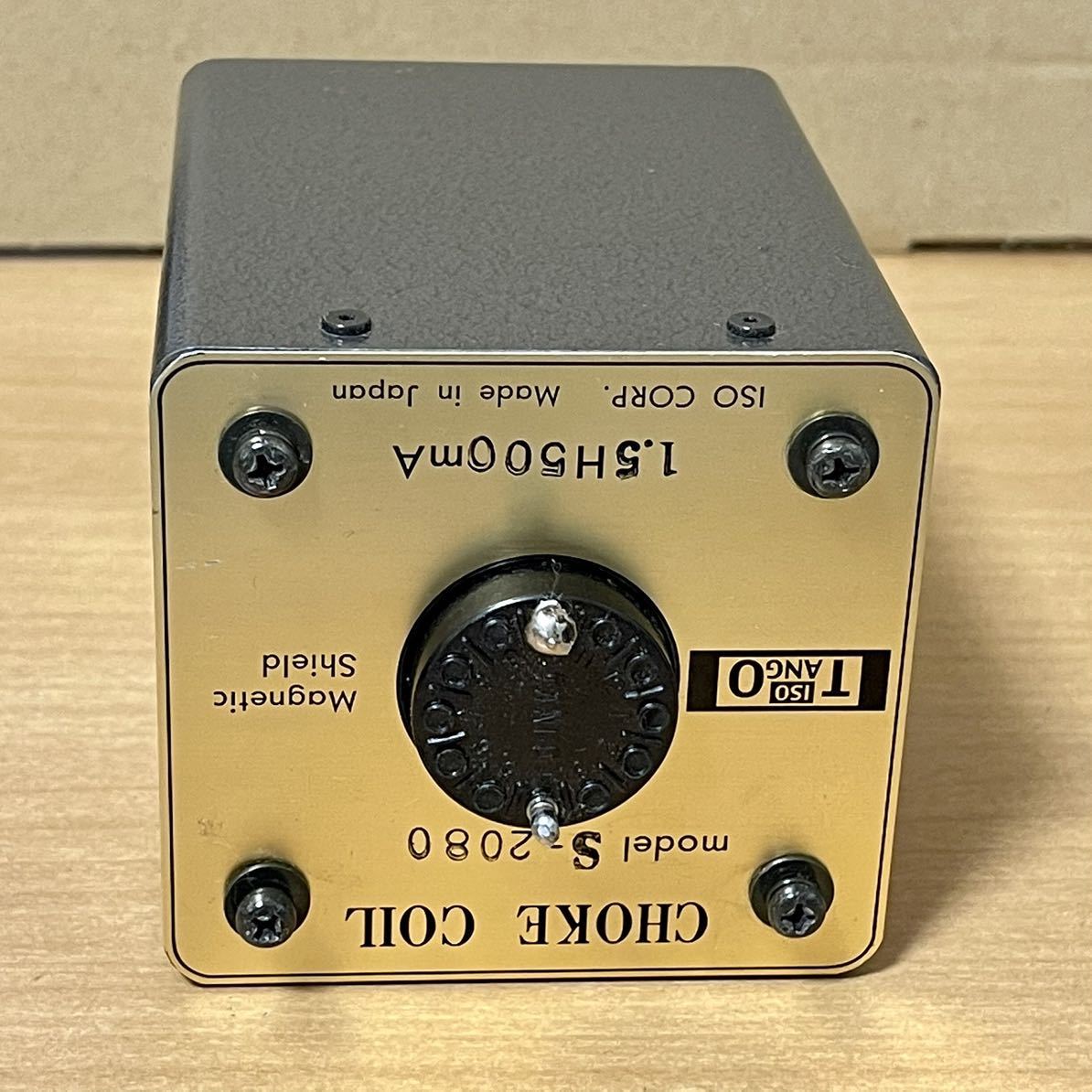 TANGO タンゴ S-2080 1.5H500mA チョックコイル1個 中古現状品 TANGO タンゴ ジャガードクッション タレントグッズ ジャガード