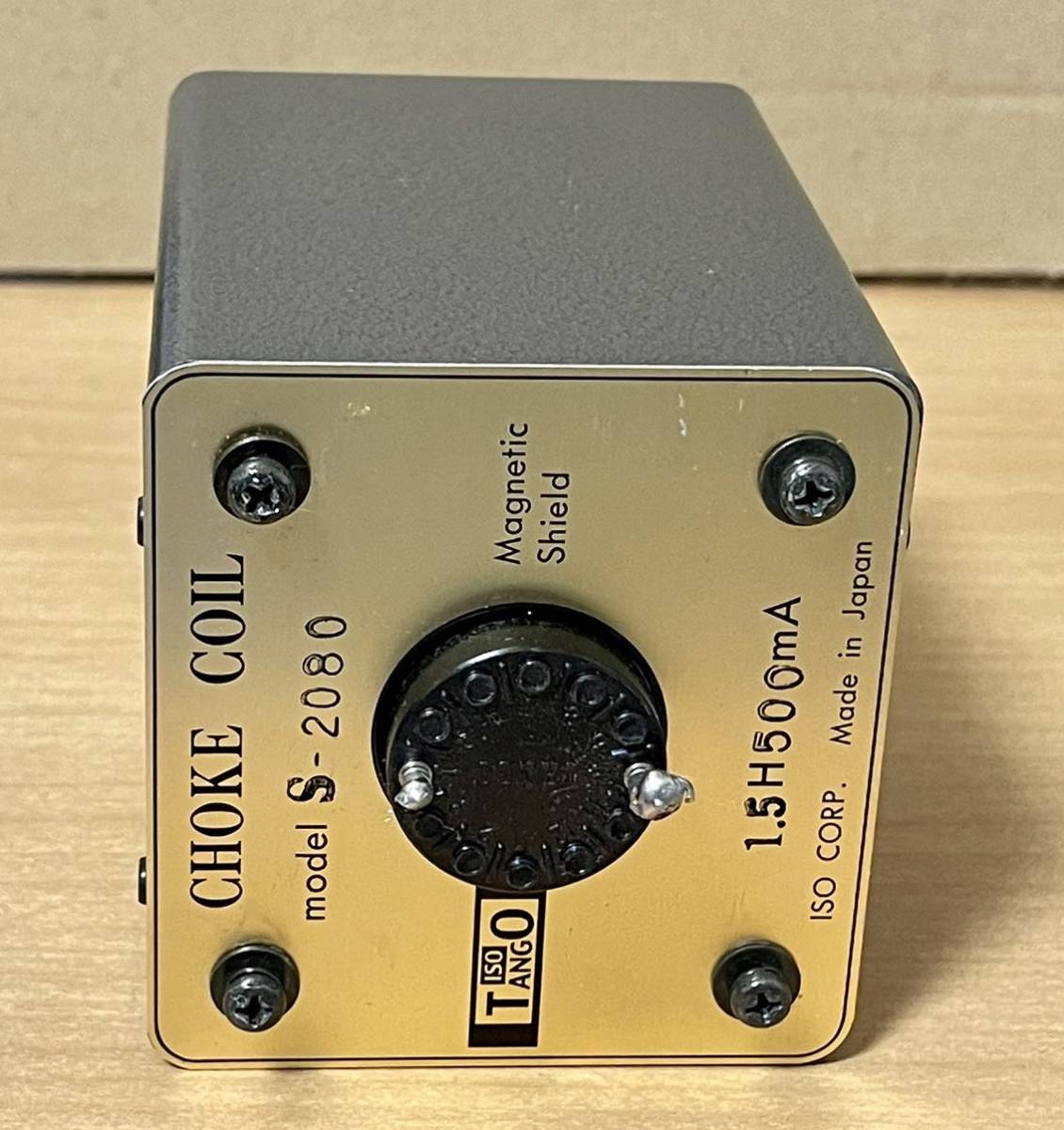 TANGO タンゴ S-2080 1.5H500mA チョックコイル1個 中古現状品 TANGO タンゴ ジャガードクッション タレントグッズ ジャガード
