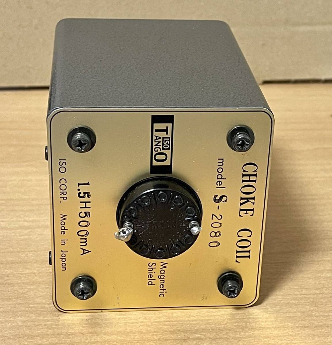 TANGO タンゴ S-2080 1.5H500mA チョックコイル1個 中古現状品 TANGO タンゴ ジャガードクッション タレントグッズ ジャガード