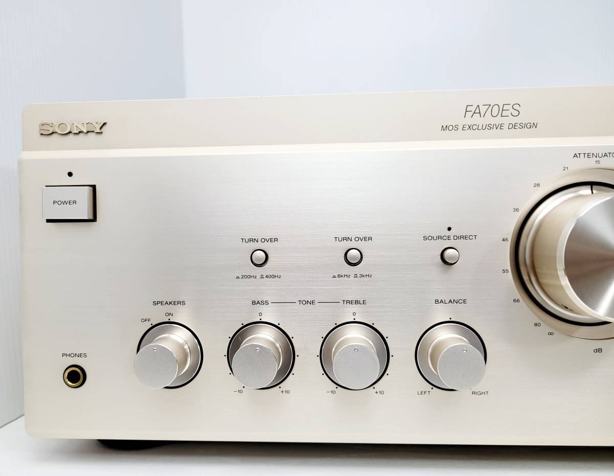 SONY ソニー プリメインアンプ TA-FA70ES 動作品 SONYソニープリメイン
