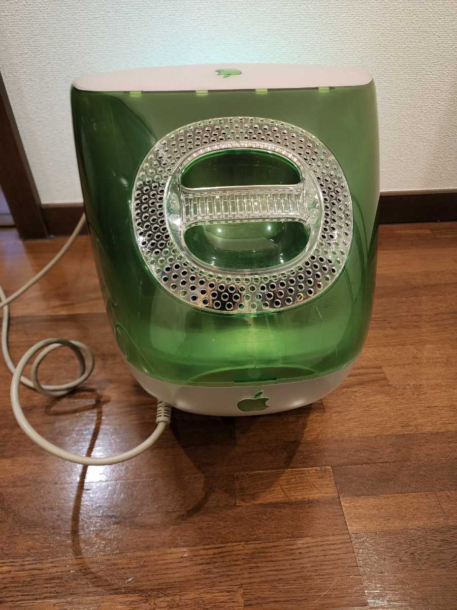 Apple iMac G3 スケルトン グリーン 動作品 アップルコンピュータ iMac G3 Apple 初代 ライム グリーン パソコン M4984 M7392J⁄A 緑