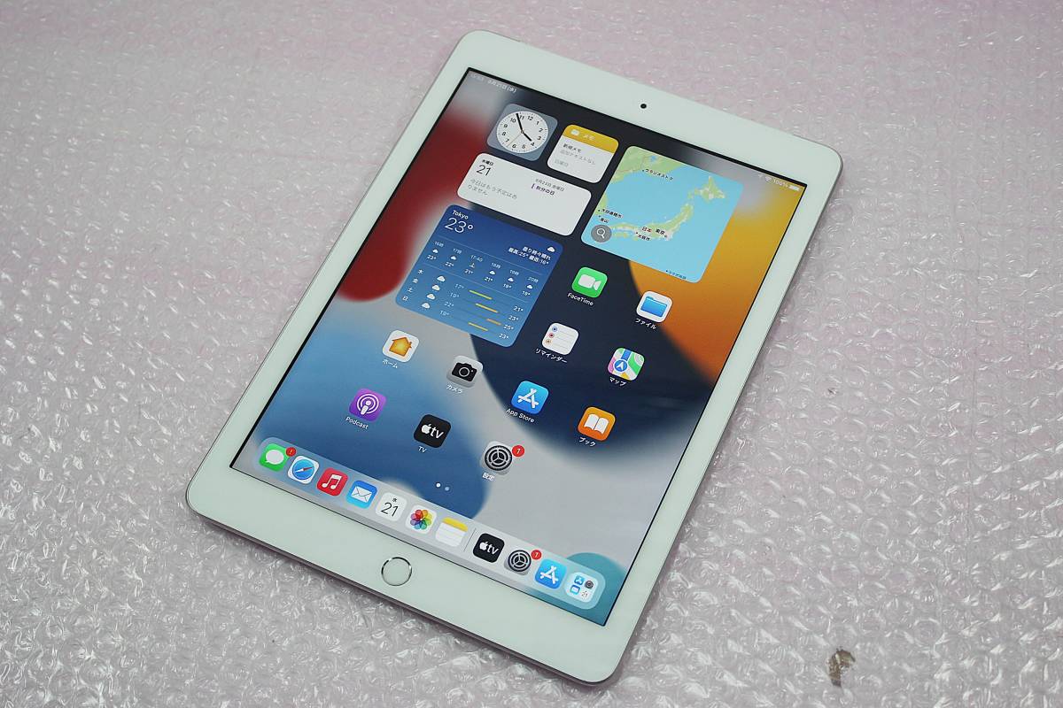 ☆ Apple iPad 6 Wi-Fi+Cellular(au) 32GB シルバー MR6P2J/A (A1954 