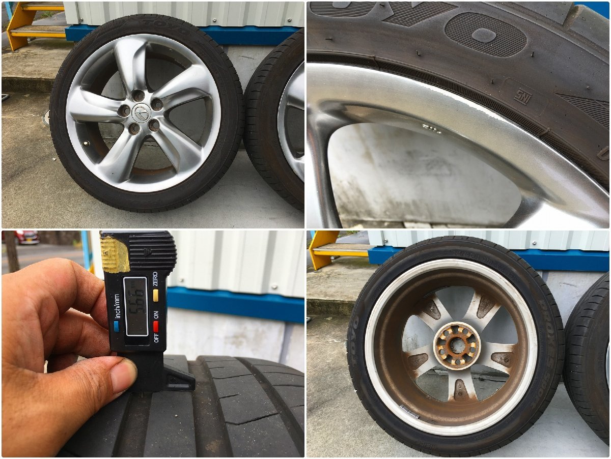 新N管理71083 H20 レクサス GS350 GRS191】☆ 純正 18インチ 新N管理71083 H20 レクサス GS350 GRS191】☆ 純正 18インチ
