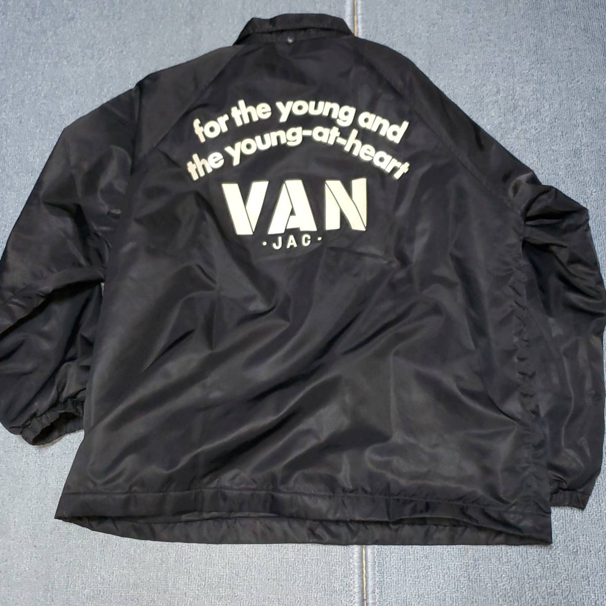 VAN JAC コーチジャケット　ウインドブレーカー　ベンチウォーマージャケット　アイビー　メンズクラブ　トラッド　IVY 石津謙介 VAN JAC コーチジャケット ヴァンヂャケット80's vintage Jacketのフリマ