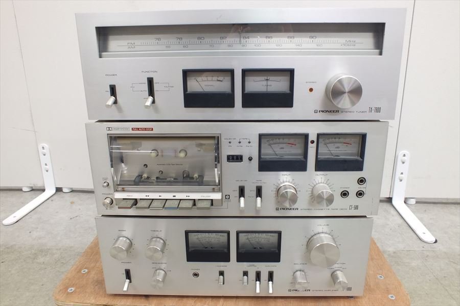 【新作，HOT】 ◆ PIONEER パイオニア TX-7600 SA-7800 CT-500 チューナー 中古 現状品 220909G3402