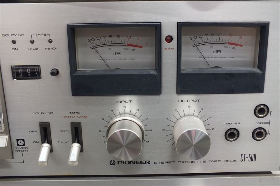 【新作，HOT】 ◆ PIONEER パイオニア TX-7600 SA-7800 CT-500 チューナー 中古 現状品 220909G3402