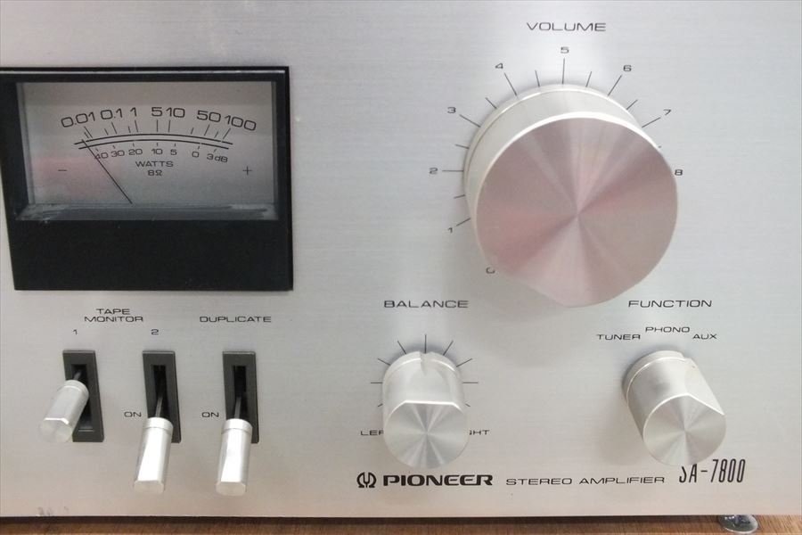 【新作，HOT】 ◆ PIONEER パイオニア TX-7600 SA-7800 CT-500 チューナー 中古 現状品 220909G3402